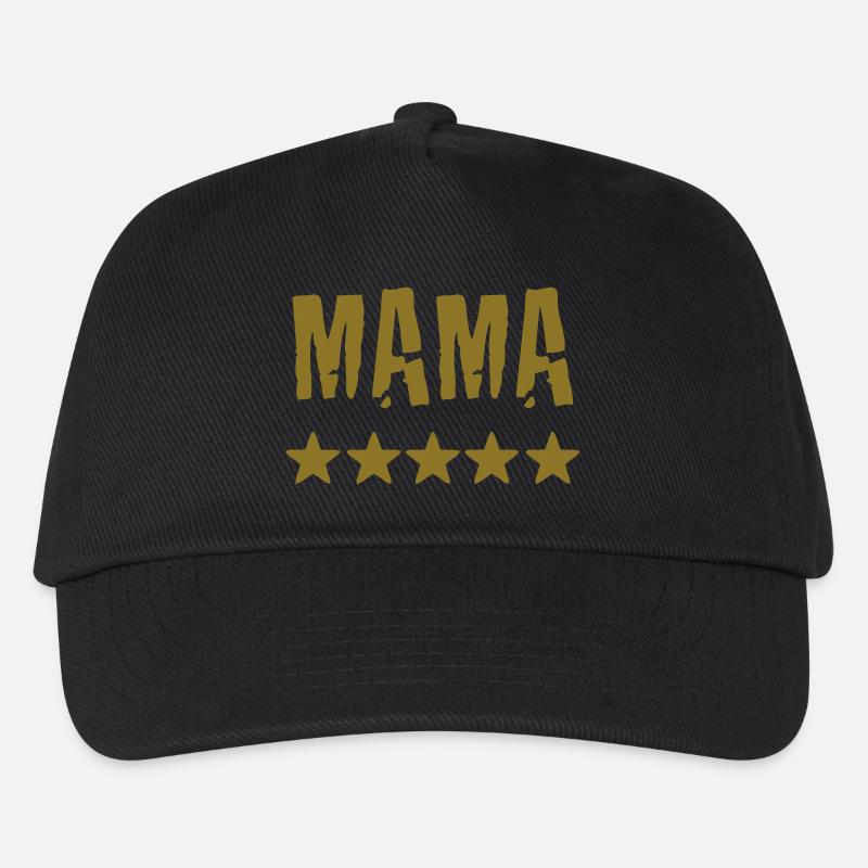 mama - Kids’ Baseball Cap - black