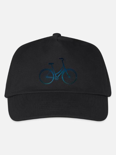 Fahrrad - Kinder Basecap - Schwarz