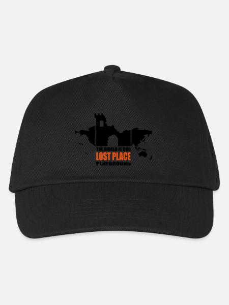 Lost Place - 2colors - 2011 - Kinder Basecap - Schwarz