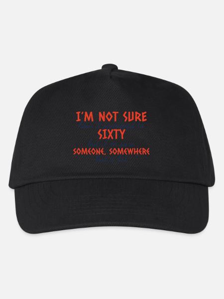 60th Birthday: I'm Not Sure How I Survived To - Kids’ Baseball Cap - black