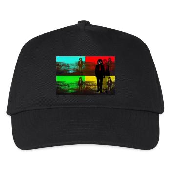 beach pop art - Kinder Basecap - Schwarz - Vorne