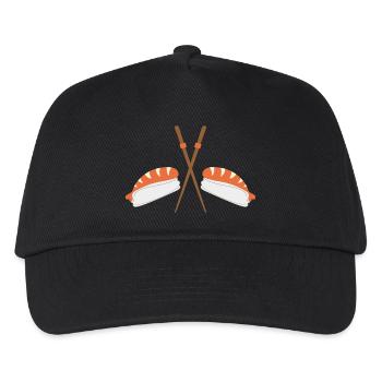 Sushi - Kinder Basecap - Schwarz - Vorne