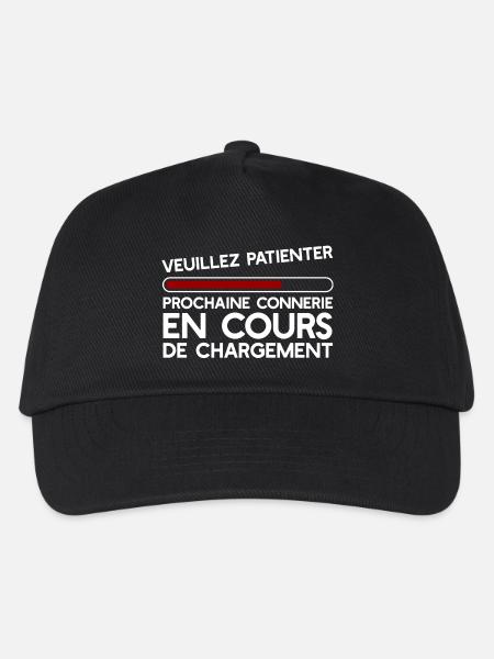 Connerie chargement cadeau humour - Casquette de baseball Enfant - noir