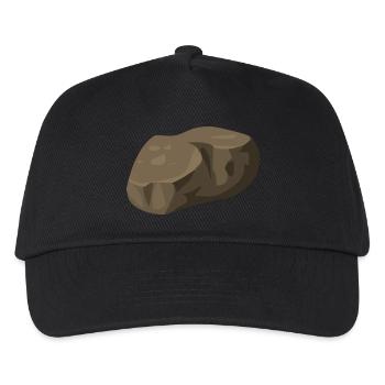 Stein - Kinder Basecap - Schwarz - Vorne