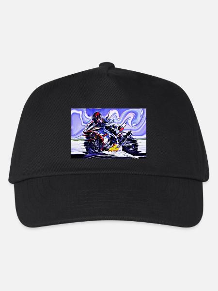 Fullspeed On Two Wheels color - Kinder Basecap - Schwarz