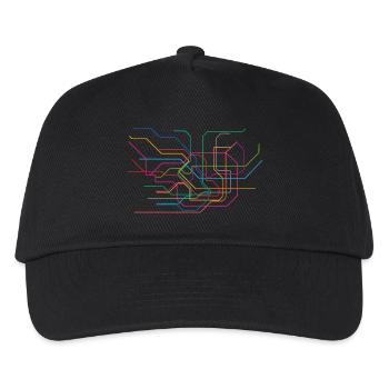 Tokyo Subway Map - Kids’ Baseball Cap - black - Front