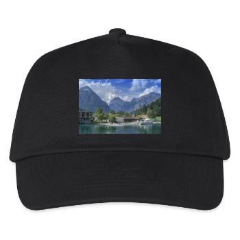 Bergblick - Kinder Basecap - Schwarz - Vorne