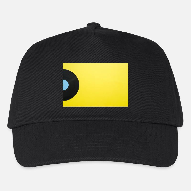 Vinyle - Casquette de baseball Enfant - noir