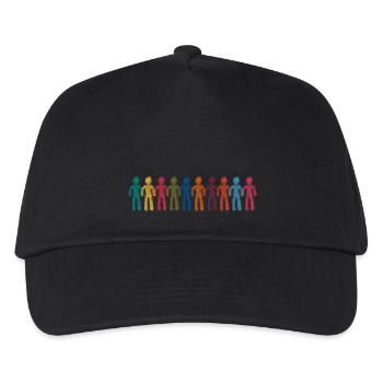 crowd - Kinder Basecap - Schwarz - Vorne