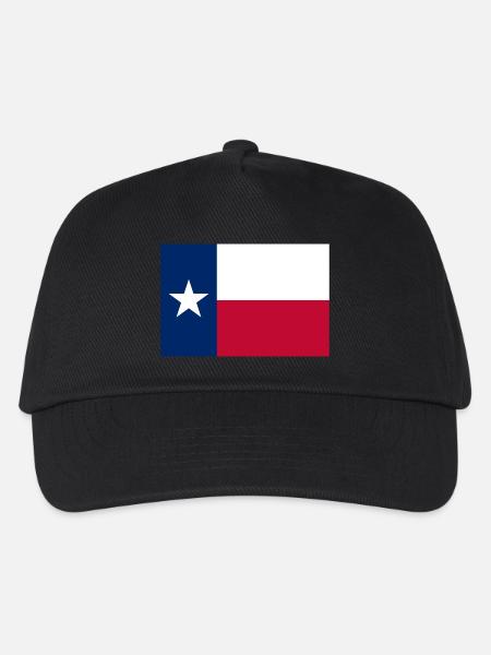 Texas - Kinder Basecap - Schwarz