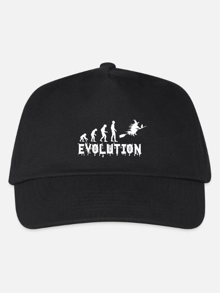EVOLUTION WITCH Witchcraft Sorceress Halloween Gift - Casquette de baseball Enfant - noir