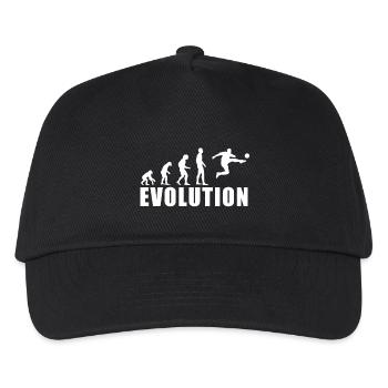 EVOLUTION FOOTBALL Joueur Striker Cadeau - Casquette de baseball Enfant - noir - Devant