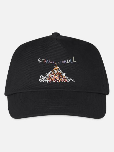 eyjafjallajoekull - Kinder Basecap - Schwarz