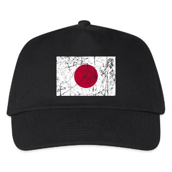 Japan flag Japan Fahne flag Flagge bandera - Kids’ Baseball Cap - black - Front