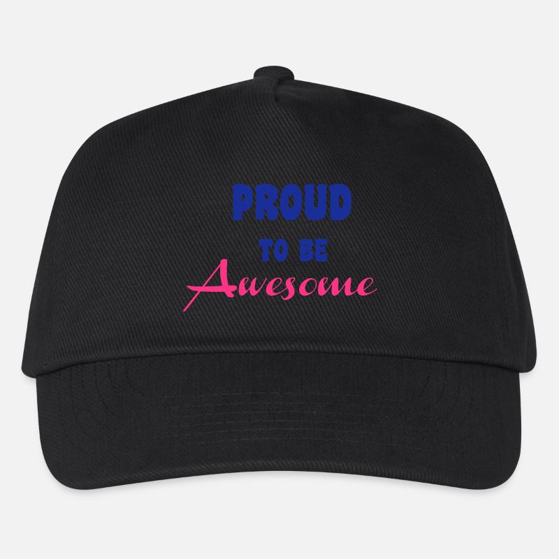Awesome - Kids’ Baseball Cap - black