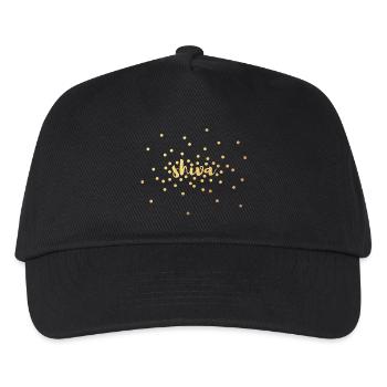 Shiva Gold Yoga Meditation - Kinder Basecap - Schwarz - Vorne