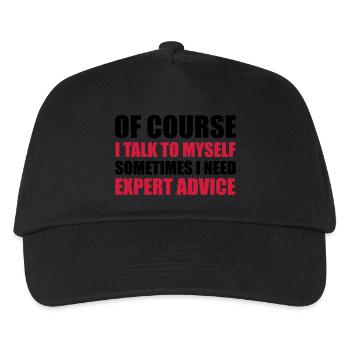 Expert Advice - Casquette de baseball Enfant - noir - Devant