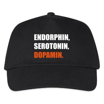 Sport - Kinder Basecap - Schwarz - Vorne