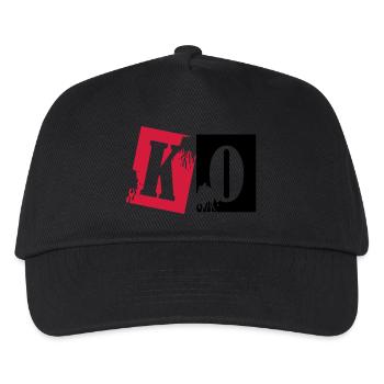 ko_boxing_02 - Kinder Basecap - Schwarz - Vorne