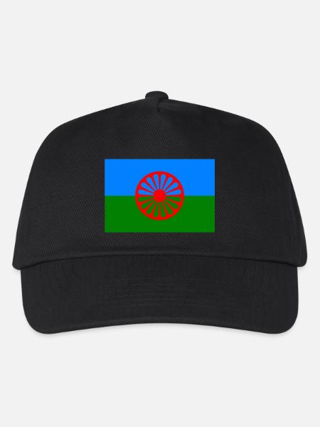 Drapeau rom 720x480 1 - Casquette de baseball Enfant - noir