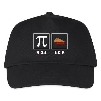 Pi Day Pie - Kids’ Baseball Cap - black - Front