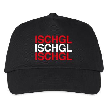 ISCHGL Österreich Austria Flag - Kids’ Baseball Cap - black - Front