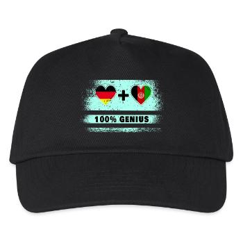 Germany and Afghanistan Genial / Gift - Kids’ Baseball Cap - black - Front