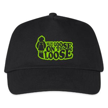 goose on the loose - Kids’ Baseball Cap - black - Front