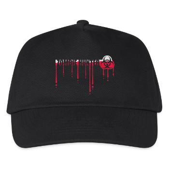 zombie hunter Halloween quote - Kids’ Baseball Cap - black - Front