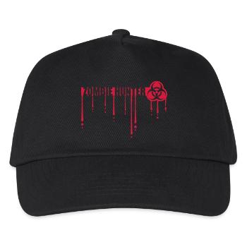 zombie hunter Halloween quote - Kids’ Baseball Cap - black - Front