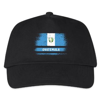 Guatemala flag - Kids’ Baseball Cap - black - Front