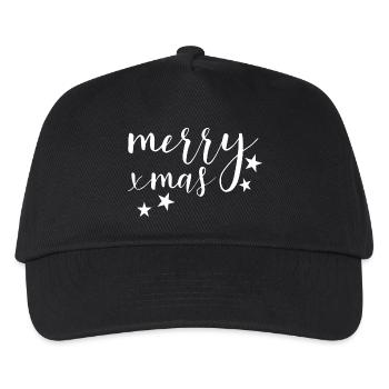 Merry Xma's Merry Christmas - Kids’ Baseball Cap - black - Front