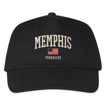 Memphis Tennessee Vintage Flag - Kids’ Baseball Cap - black - Front