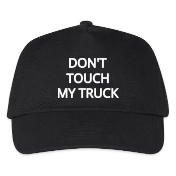 Truck - Kinder Basecap - Schwarz - Vorne