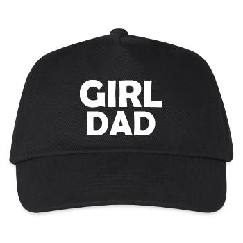 Girl dad - Casquette de baseball Enfant - noir - Devant