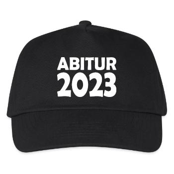 Abitur 2023 - Kinder Basecap - Schwarz - Vorne