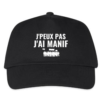 réforme des retraites, manifestation - Casquette de baseball Enfant - noir - Devant