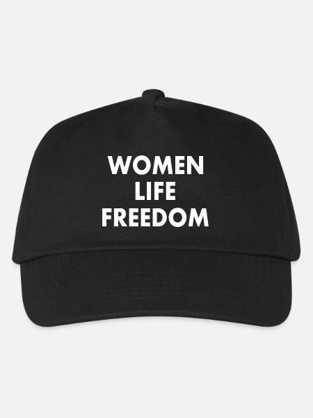 Women life freedom - Kinder Basecap - Schwarz
