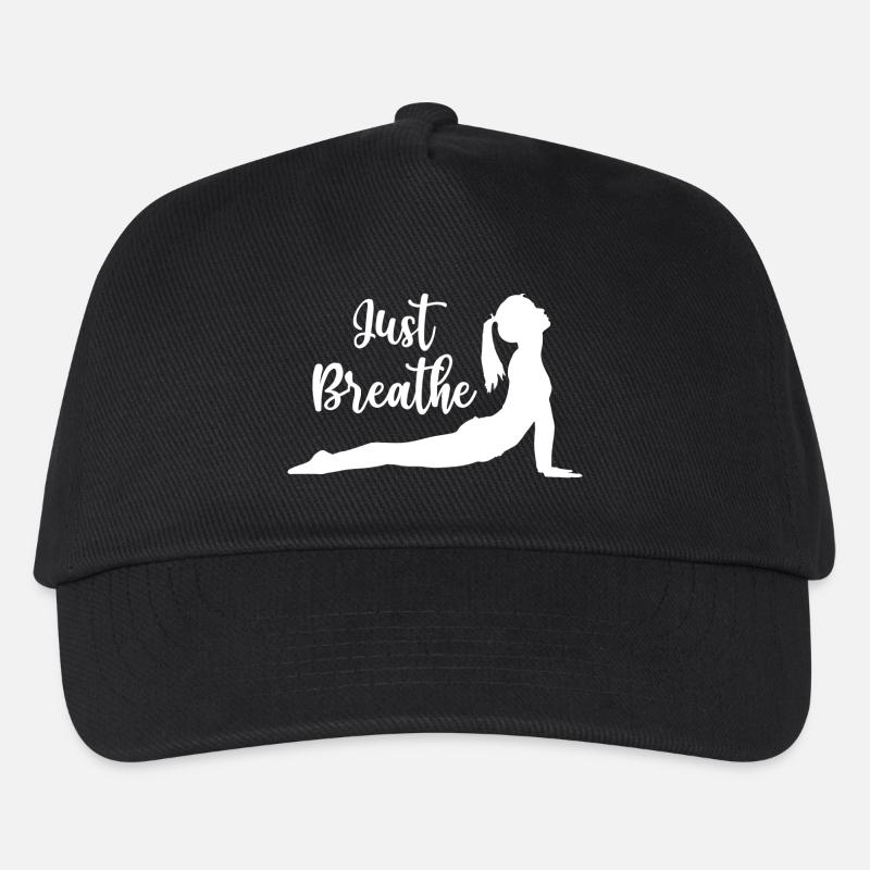 Yoga Geschenkidee - Namaste - Kinder Basecap - Schwarz