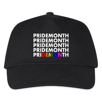 pride month demon - Kinder Basecap - Schwarz - Vorne