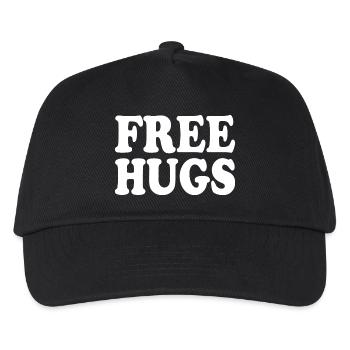 Free hugs - Casquette de baseball Enfant - noir - Devant