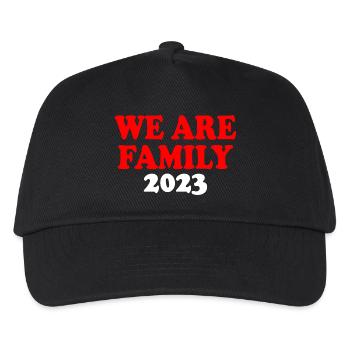 We are family - Casquette de baseball Enfant - noir - Devant