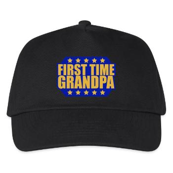First Time Grandpa Best Grandpa Grandpa Love Grandpa - Kids’ Baseball Cap - black - Front