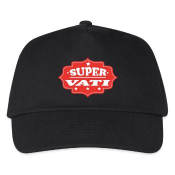 SUPER VATI - Kinder Basecap - Schwarz - Vorne