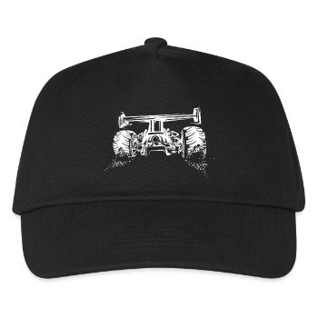 Formula Racing Tuning Auto Symbol Logo Rennauto - Kinder Basecap - Schwarz - Vorne