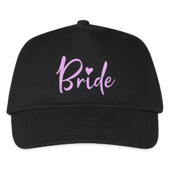 bride - Kinder Basecap - Schwarz - Vorne