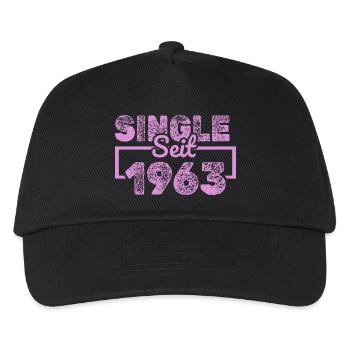 Single 1963 - Kids’ Baseball Cap - black - Front
