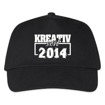 2014 - Kinder Basecap - Schwarz - Vorne