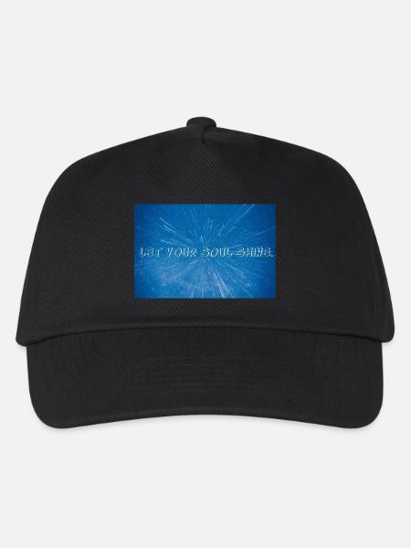 Strahle von innen. - Kinder Basecap - Schwarz