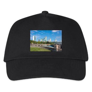 Panorama de la ville de Niagara et des chutes du Niagara - Casquette de baseball Enfant - noir - Devant